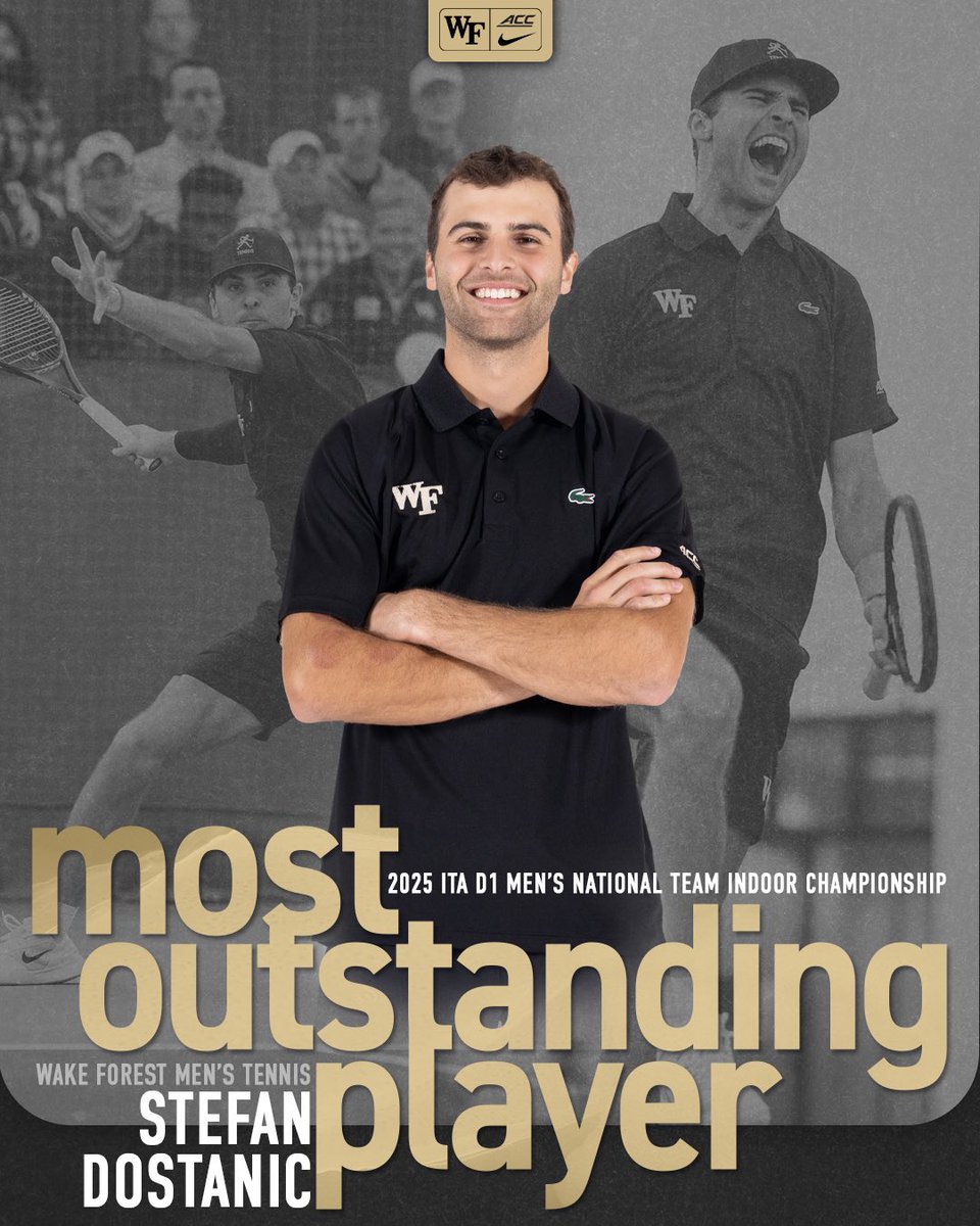 WakeMTennis's tweet image. More accolades for our champs 🏆