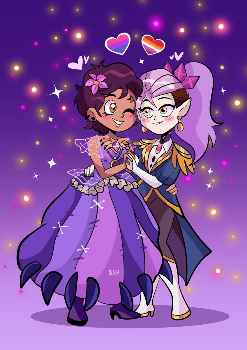 KlaArt96's tweet photo. My lover fan art This amazing series ❤️❤️✨ #lumity #AmityBlight #luznoceda #TheOwlHouse #theowlhousefanart #TOH #eda #MyArt #TheOwlHouse #Huntlow #WinterTOH #PrideMonth #PRIDE2025 https://t.co/NNR8pvXTPz