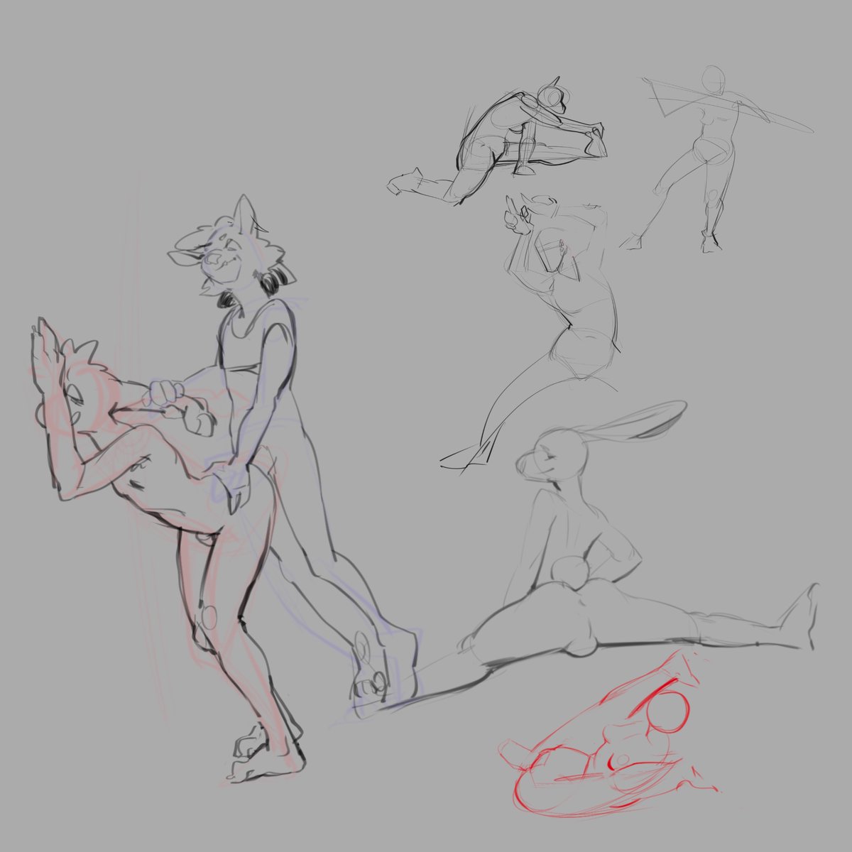 Today I only have some old sketches