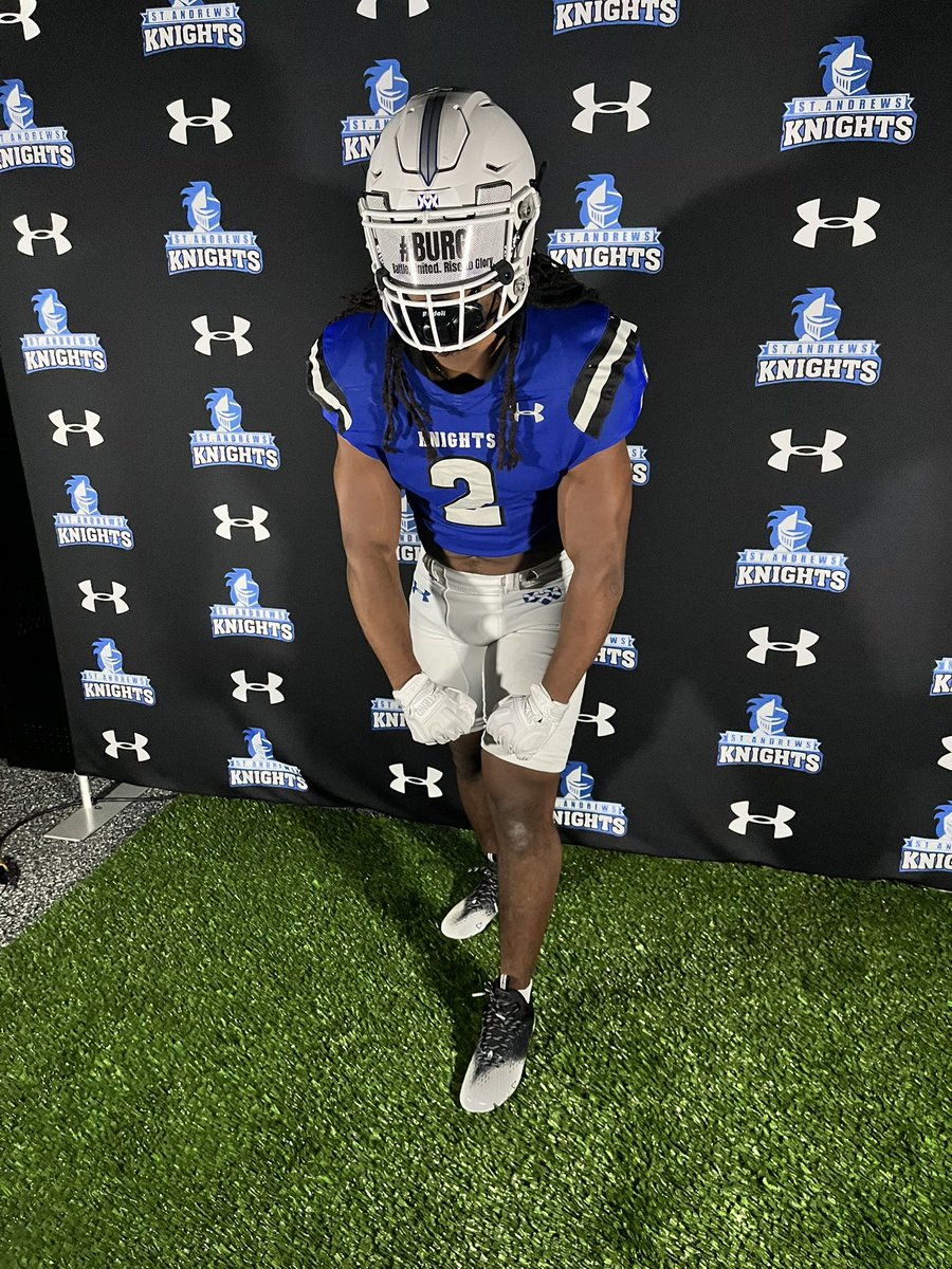 Thank <a href="/StAndrewsFB/">SAU Football</a> for the official visit <a href="/CoachQuinn19/">Matt Quinn</a> #AGTG #BURG 💙🤍