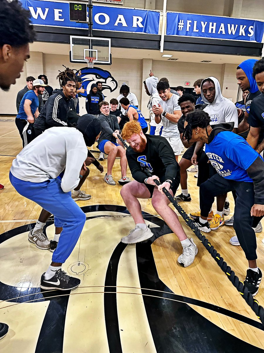 Competition Friday Complete! MAT DRILLS ARE OVER! 

Had to move inside today because it was 6° with windchill this morning! ￼Working to keep them all healthy before SPRING PRACTICE that starts next week! 

Loved seeing the Faith, Attitude, Toughness, &amp; Effort this morning!