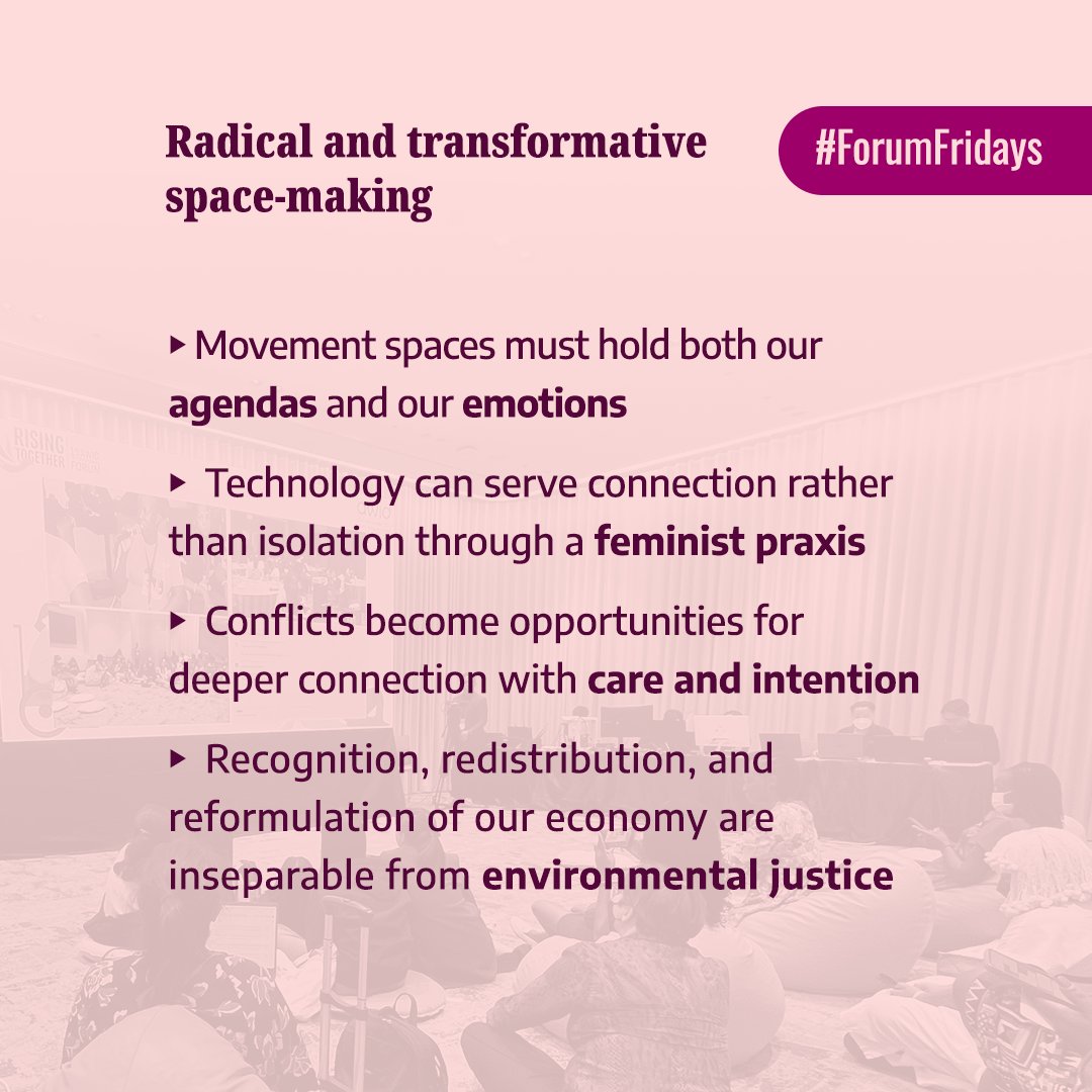 AWID (@awid) on Twitter photo 1/3 #ForumFridays thoughts: <a href="/WhoseKnowledge/">@whoseknowledge@whoseknowledge.social on Mastodon</a>'s Feminist Tech Gardens & @UrgentActionFund's Rest & Resist Nest, helped create spaces that could hold both strategy, conflict and care. 1/3 #ForumFridays thoughts: <a href="/WhoseKnowledge/">@whoseknowledge@whoseknowledge.social on Mastodon</a>'s Feminist Tech Gardens & @UrgentActionFund's Rest & Resist Nest, helped create spaces that could hold both strategy, conflict and care.