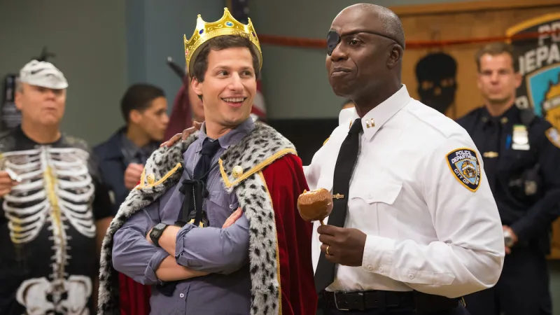 trechosdeb99's tweet image. Eu simplesmente amo os episódios de halloween de Brooklyn 99!