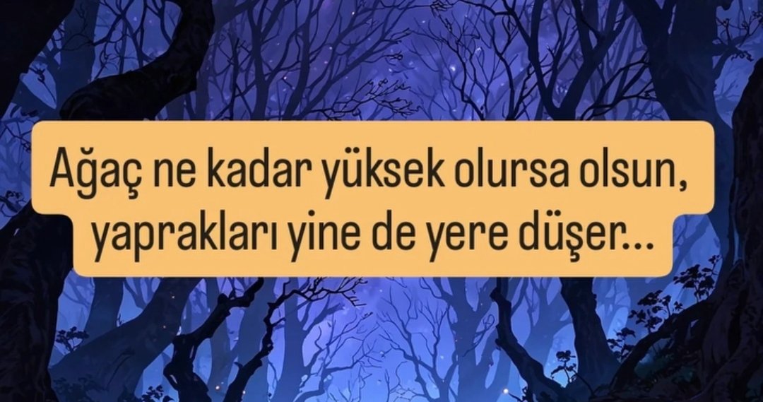 Kimse kendini çok yükseklerde görmesin...

#iyigeceler #cumartesi