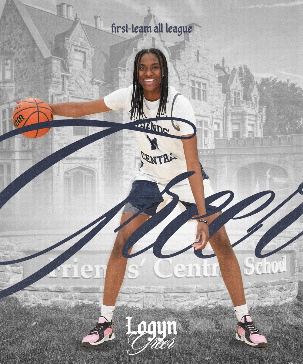 Congrats to our Senior Logyn Greer on being selected 1st Team All Friends for the 3rd year in a row 💙🤍