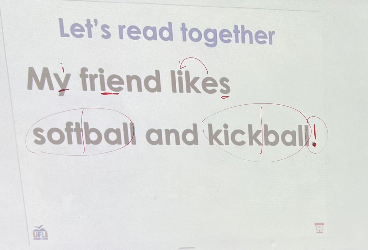 donnellgr1's tweet photo. We ❤️ reading sentences that practice the new concept we are working on (compound words). 
We also ❤️ to spot many concepts that we’ve already learned (magic e, diagraphs, ng, 3 sounds of y, blends, lazy u, just to name a few!) https://t.co/ZZZEKoUTPG