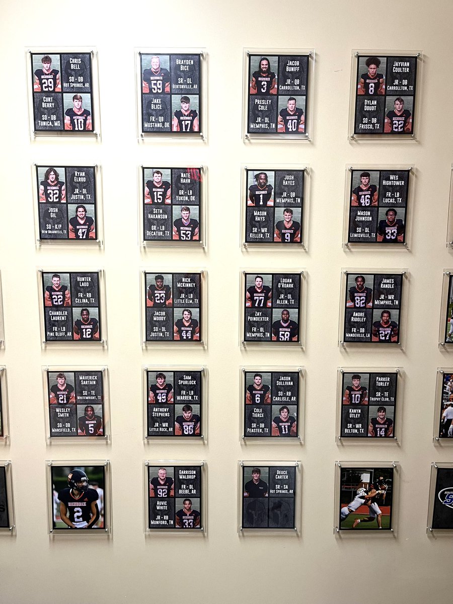 Time for a remodel. Congrats to all of the guys that made it on the All SAA and All Academic walls. Great athletes and great students! 

#WeAreWarriors | #Champions
