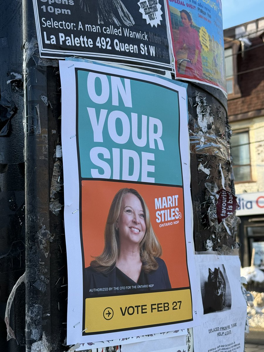 so good that the name of the party leader, whom you don't vote for, is in 48 pt type while the actual party, whom you do vote for, is like 4 pt type