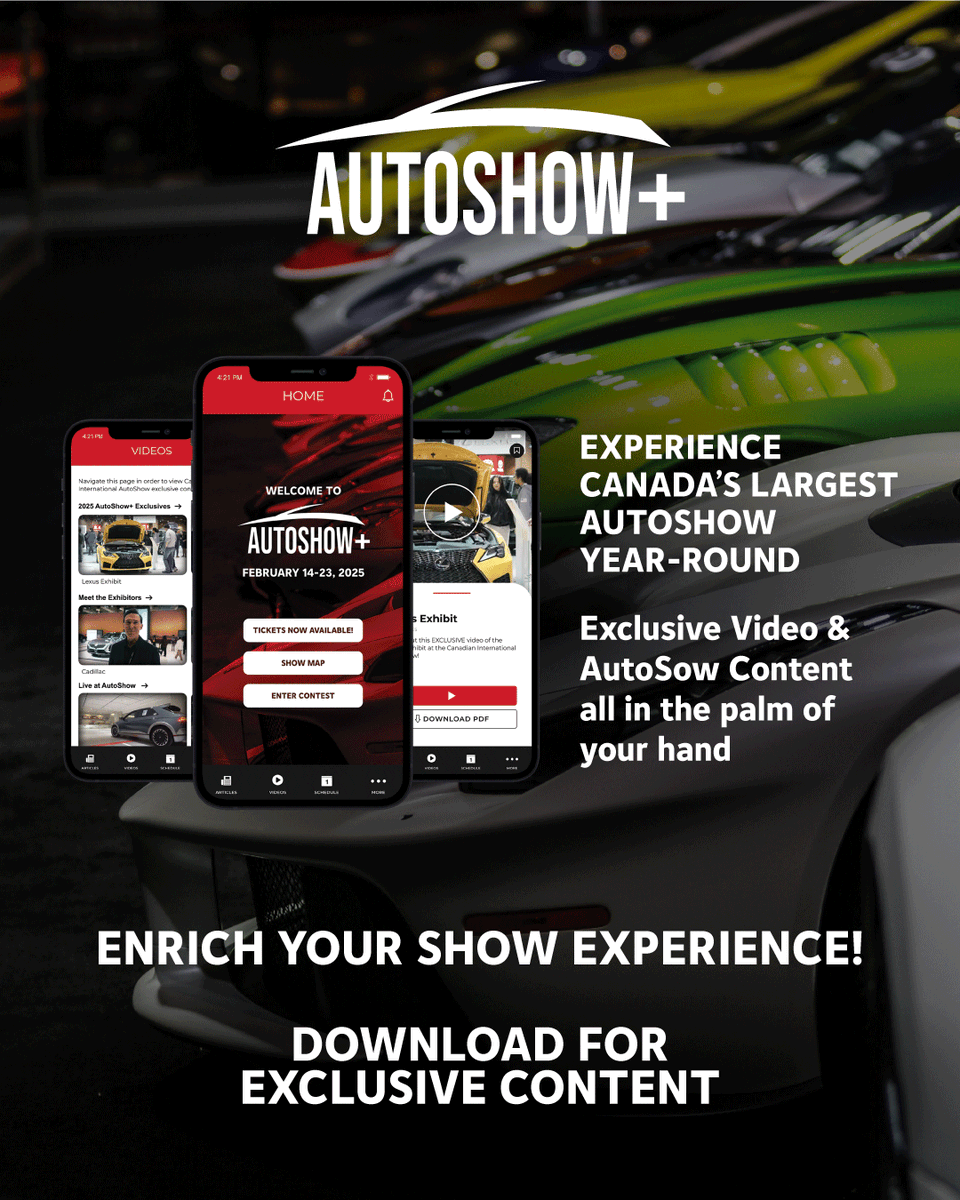 AutoShow+ is your ultimate companion to the AutoShow!

- Show map right at the palm of your hands ✅
- Exclusive AutoShow content ✅
- Exclusive prizing ✅

Download AutoShow+ now for iOS and Android at qr.autoshowplus.ca

#AutoShowCA #AutoShowPlus