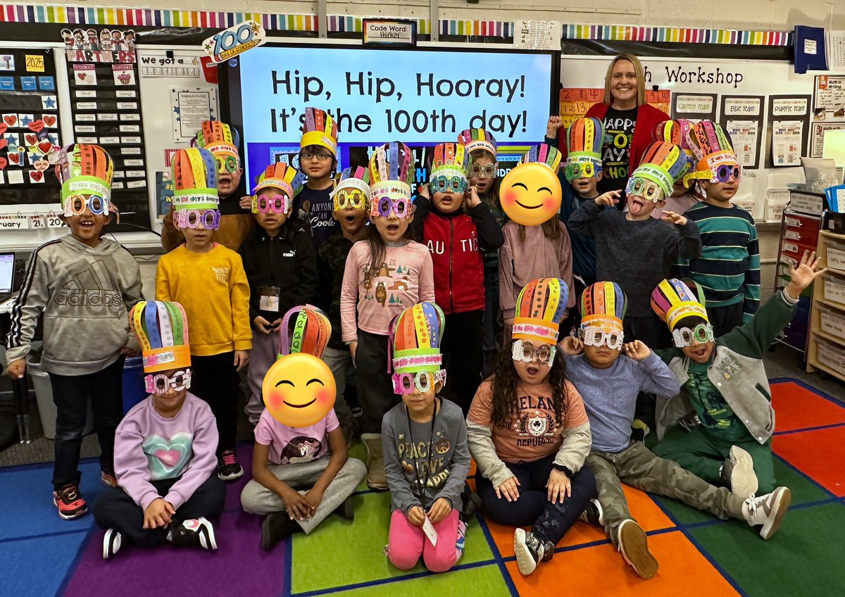 Erin Kowalevicz, NBCT (@mrskowalevicz) on Twitter photo Hip, hip, hooray - it’s the 100th day! So much fun celebrating and reflecting on our year so far. 💯🎉 #100daysofschool #100daysinfirst #FirstGradeRocks #FunInFirst #APSisAwesome <a href="/RandolphStars/">Randolph ES</a> <a href="/RandolphIBStars/">RandolphIB</a> Hip, hip, hooray - it’s the 100th day! So much fun celebrating and reflecting on our year so far. 💯🎉 #100daysofschool #100daysinfirst #FirstGradeRocks #FunInFirst #APSisAwesome <a href="/RandolphStars/">Randolph ES</a> <a href="/RandolphIBStars/">RandolphIB</a>