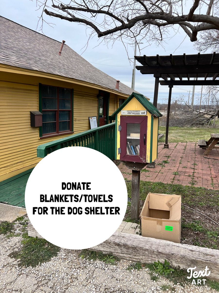 KAB is collecting unwanted towels &amp; blankets for dogs🐶