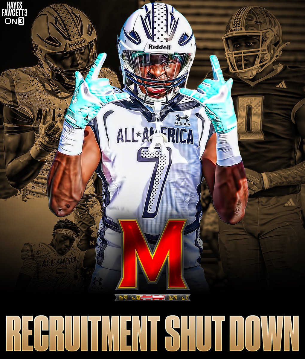 BREAKING: Five-Star Maryland EDGE commit Zion Elee has shut down his Recruitment &amp; cancelled his OV’s, he tells me for <a href="/on3recruits/">Follow @Rivals</a>

The No. 1 Recruit in the ‘26 Class was set to take visits to Ohio St, Auburn, Penn St, Texas A&amp;M, &amp; South Carolina

“I’m home, no need to explore.”