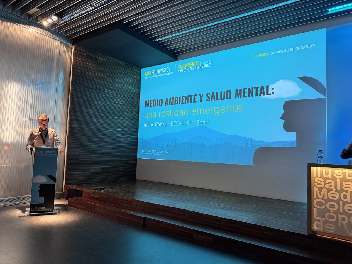 Sociedad de Psiquiatría de la Comunidad Valenciana (@spcv_info) on Twitter photo Jaime Fons y Alicia Padrón presentarán la ponencia “Medio ambiente y salud mental. Una realidad emergente” en la XXXII Reunion de la <a href="/spcv_info/">Sociedad de Psiquiatría de la Comunidad Valenciana</a> Jaime Fons y Alicia Padrón presentarán la ponencia “Medio ambiente y salud mental. Una realidad emergente” en la XXXII Reunion de la <a href="/spcv_info/">Sociedad de Psiquiatría de la Comunidad Valenciana</a>