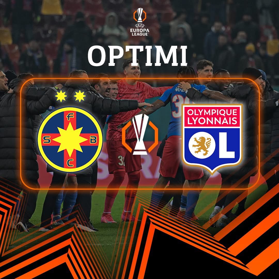 #UEL #optimi #FCSB

Roș-albaștrii îi vor întâlni pe francezii de la Olympique Lyonnais - OL, primul meci urmând să se dispute pe 6 martie, pe National Arena. Returul se va disputa pe 13 martie, la Lyon.