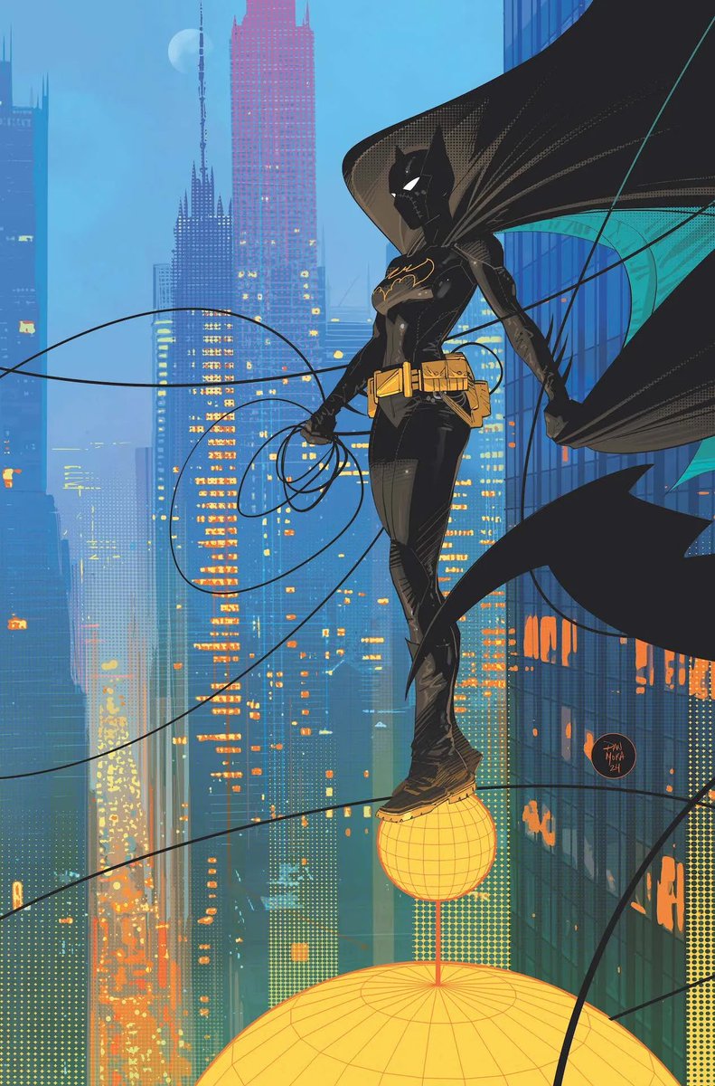 batgirl #7 cover by dan mora