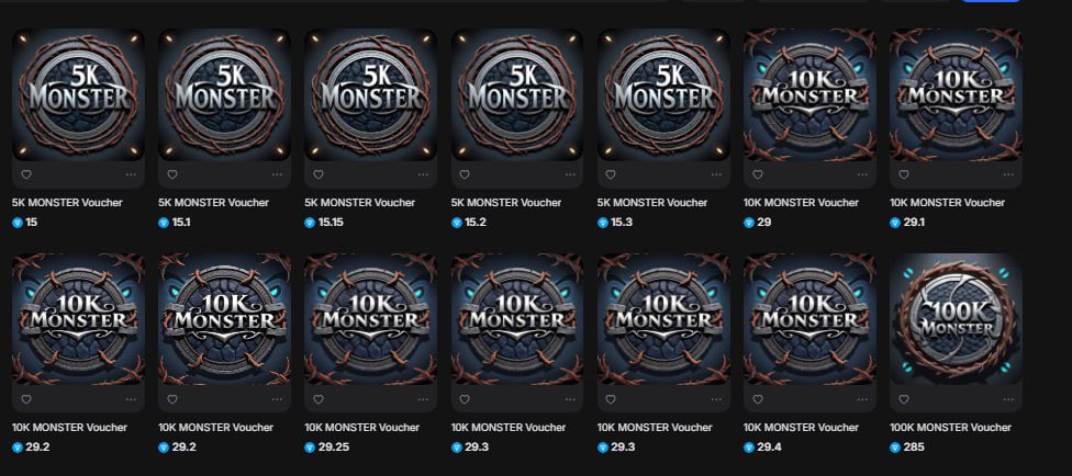 🚀 Voyagers, great news! 🎉  

📌 What does this mean?  
✅ After TGE, vouchers will be converted into $MONSTER tokens 🪙  
✅ Voucher holders will also receive extra bonuses during the VOYAGER airdrop 🎁  

Buy ➡️ getgems.io/monstervouchers