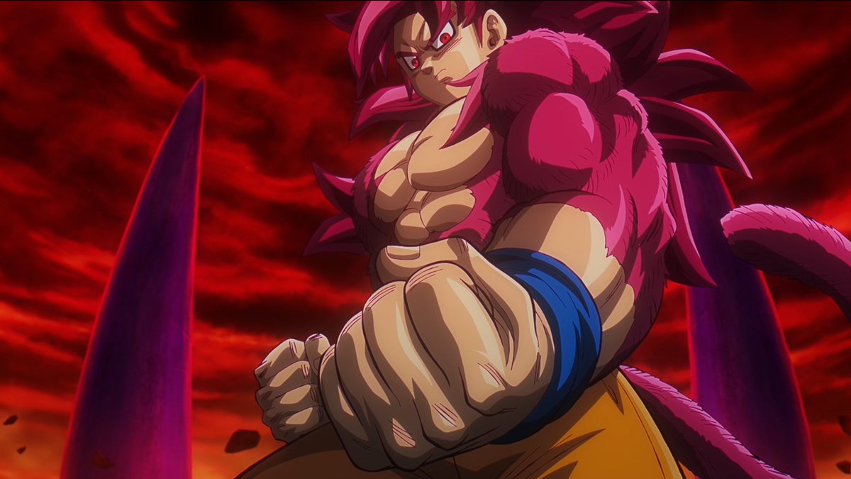 DbsHype's tweet photo. ADULT SUPER SAIYAN 4 GOKU! It’s magnificent, so peak!! #DaimaSpoilers https://t.co/tXLVc5NbZe