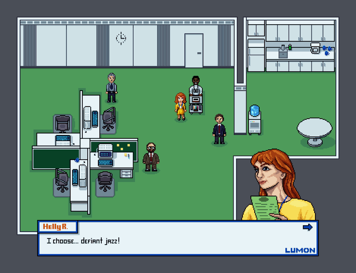 #severance music dance experience scene but it is a top-down game 🪇

#pixelart