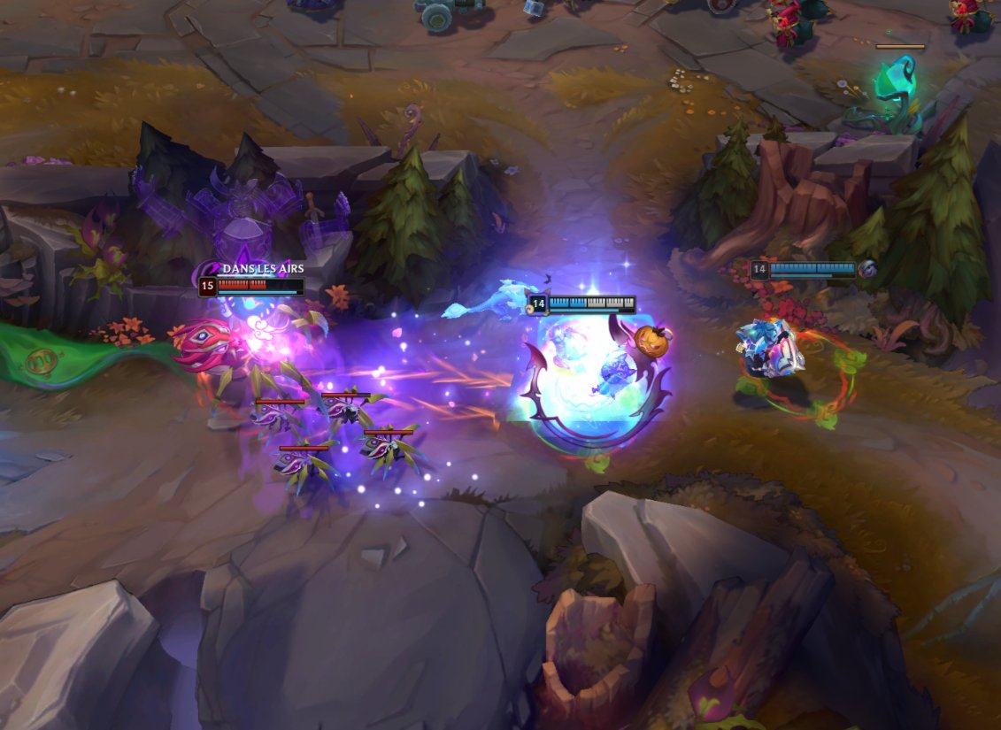 chamallow_san's tweet image. Ca a l'air fine Yuumi niveau shield 🤗