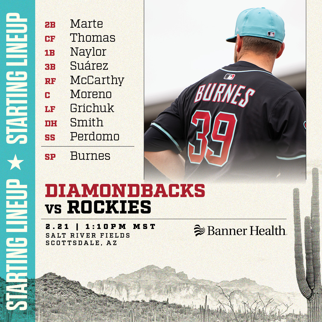 Dbacks's tweet photo. GAMES. ARE. BACK. https://t.co/YafhHxKWt4