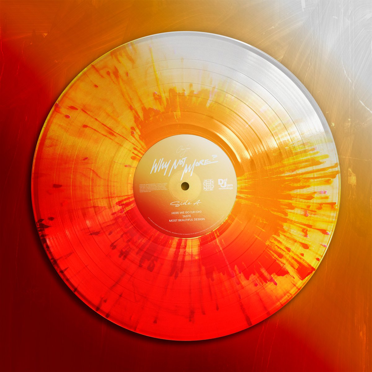 Vido_Ehh's tweet photo. Wanted to try a fun color concept for @TheRealCocoJ 's debut album "Why Not More?"

I used Red to represent love and confidence
Cream for sophistication and comfort
Orange for optimism and enthusiasm

Can't wait for this album to come out

"Why Not More?" Vinyl Variant Concept https://t.co/UB4j1FUo1U