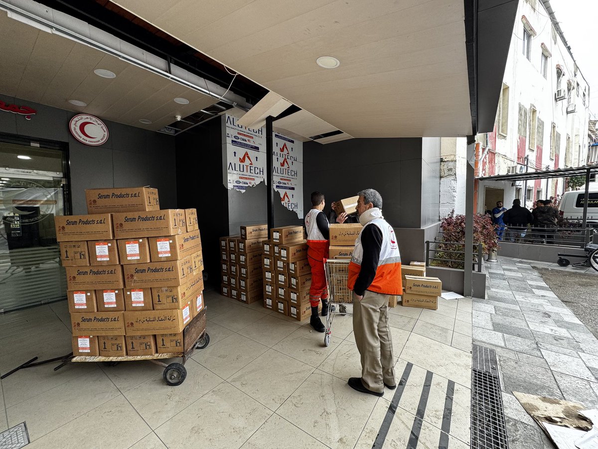 In the aftermath of the war, the need for healthcare in #Lebanon is more urgent than ever. Anera’s dedicated medical team has delivered essential medicines and supplies to the Palestinian Red Crescent, supporting hospitals across the country. These efforts are helping to provide