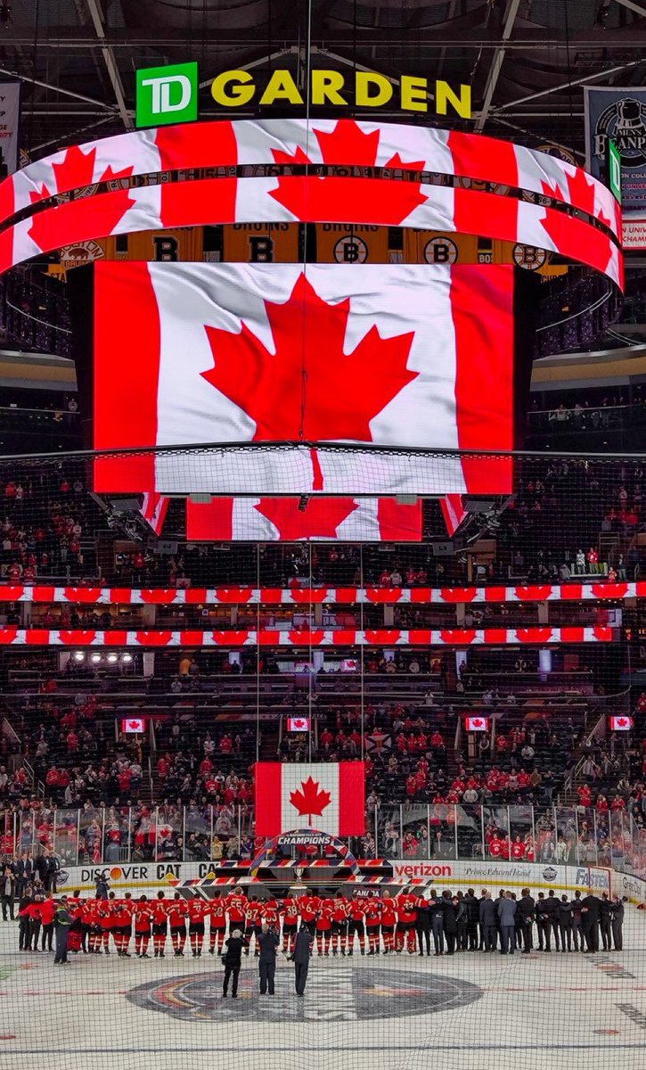 Grewal2P's tweet photo. Sometimes a picture is worth a thousand words. 

What a picture! 

#4Nations #CANvsUSA #canadavsusa #CanadaStrong #TeamCanada https://t.co/RFtzU1swwA