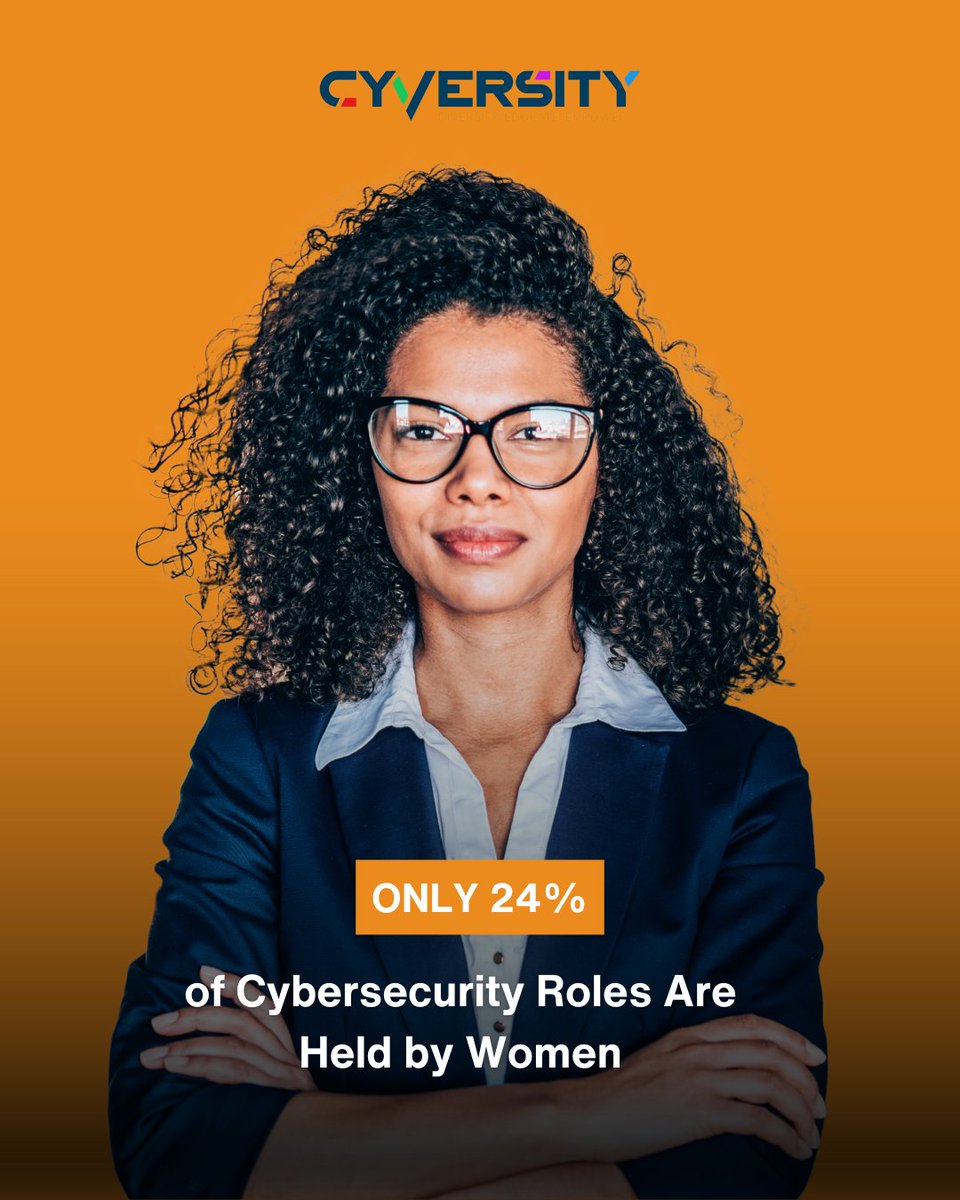 With women occupying just 24% of roles in cybersecurity, there's a clear need for change. Cyversity is dedicated to opening doors, shattering glass ceilings, and empowering women to excel in this vital industry. 

Make a difference with us today at cyversity.org. 💻