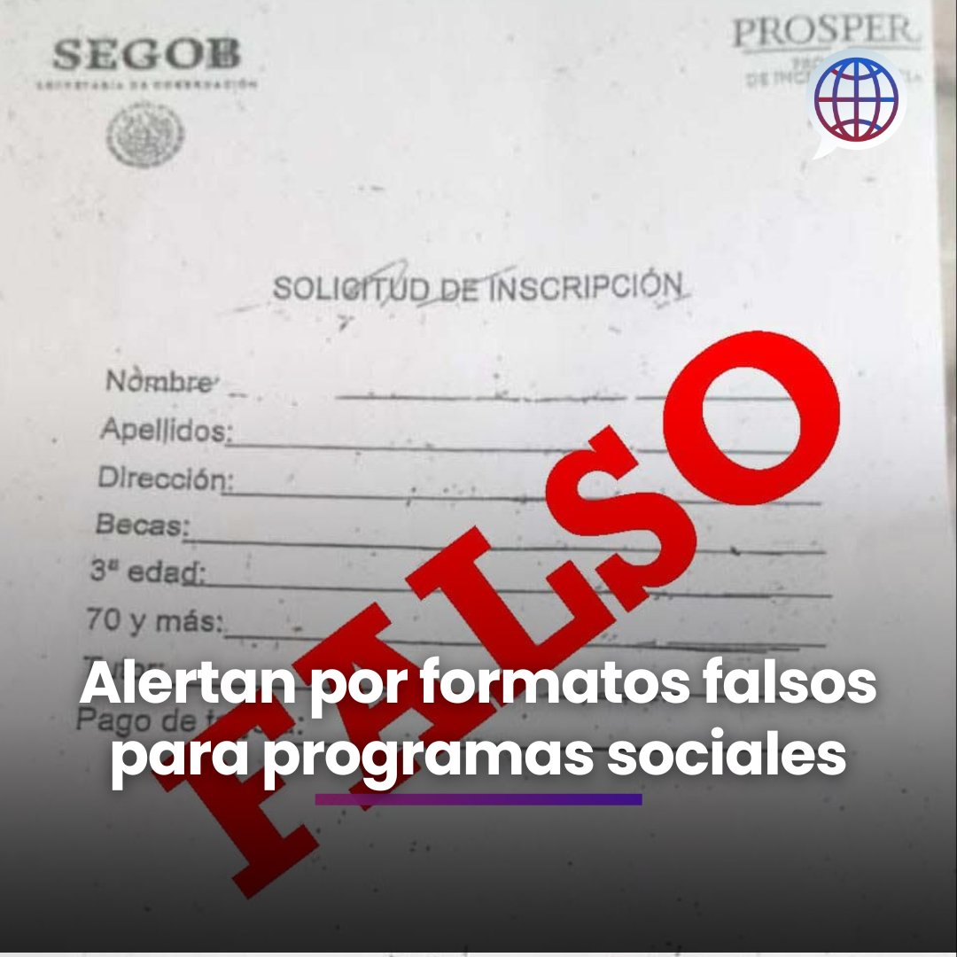SintextoMX's tweet image. !Cuidado! Alerta Delegación de #Bienestar en #Tabasco sobre entrega de #formatos falsos para ser beneficiarios de programas sociales. #Sintexto #Noticias