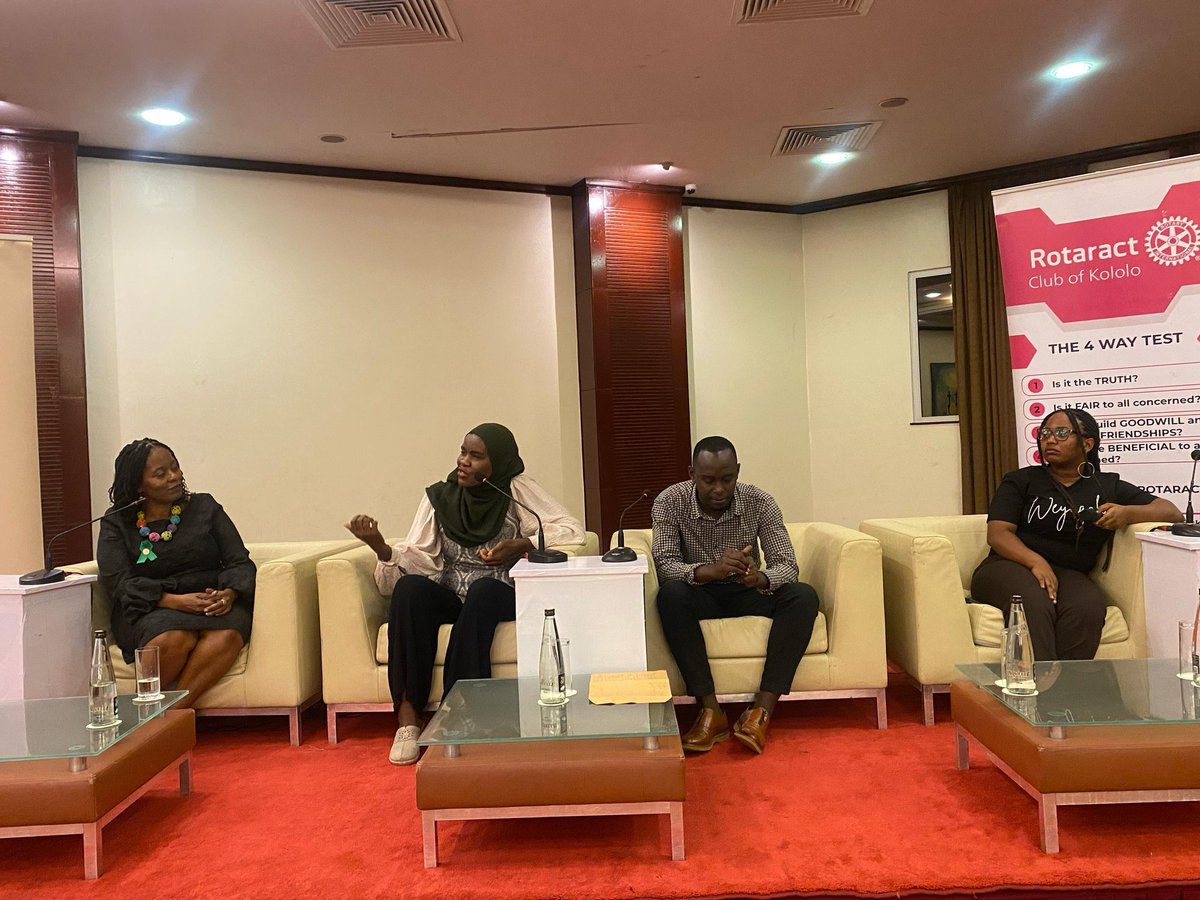 rotaractkololo's tweet photo. "The solution to mental health is equipping yourself to deal with pressure," - @DrSonko_Rita #WarriorsLeadershipSummit3rdEdition #Mentalhealthandadversity @RotaractD9213 @RotaractD9214 @RotaryKololo https://t.co/nqoFYMie7H