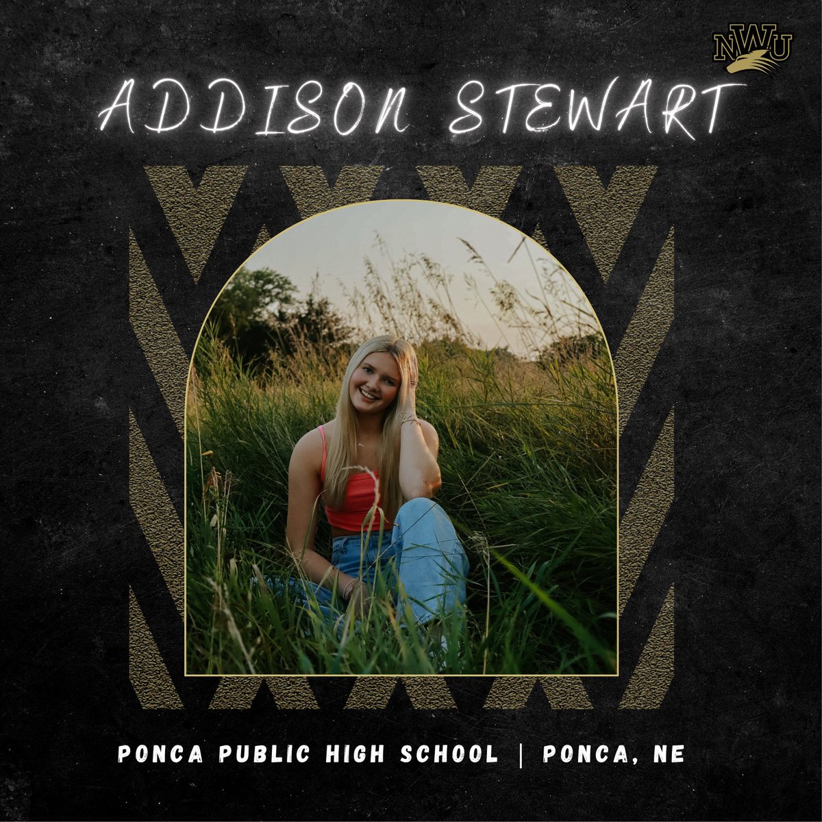 We are excited to add Addison to our 2025 class! Welcome to #pwolfnation 🤍👏🏻