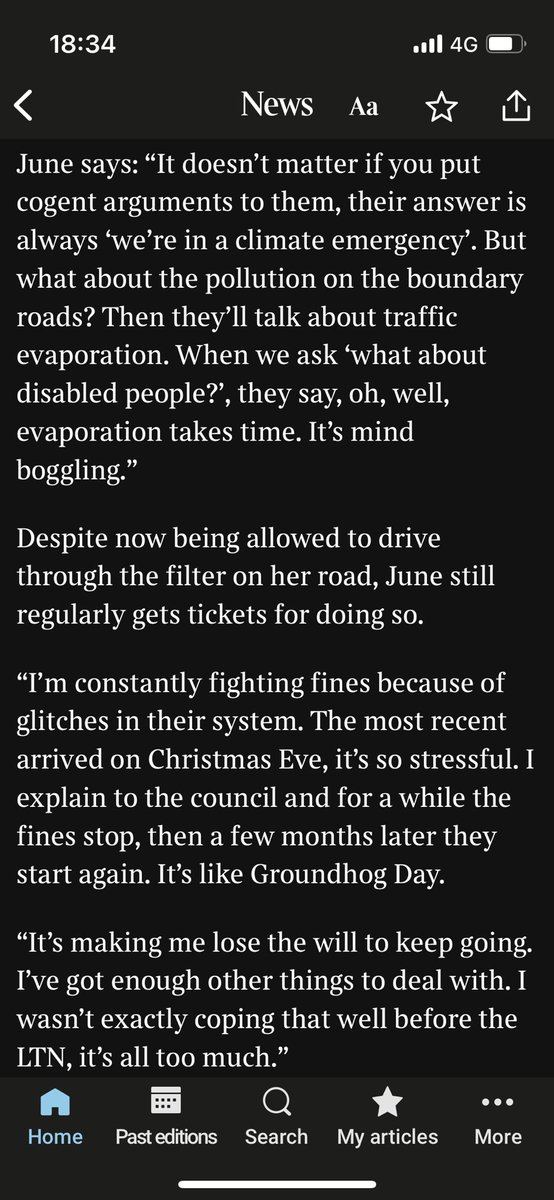 andrewellson's tweet image. Everyone should also read June’s story. Lambeth Council ought to feel ashamed of itself for treating the disabled like this.