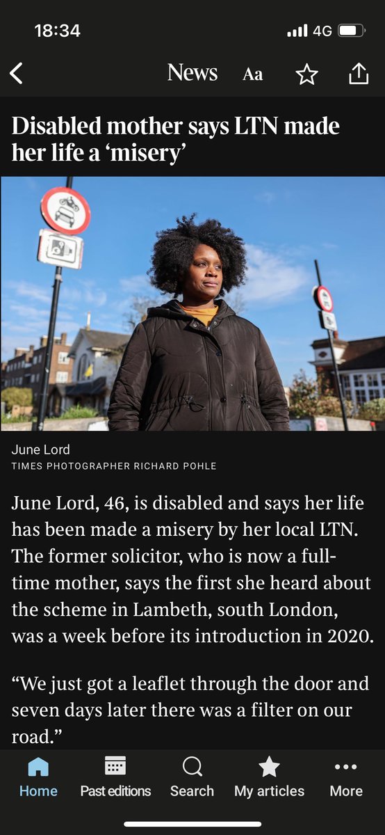 andrewellson's tweet image. Everyone should also read June’s story. Lambeth Council ought to feel ashamed of itself for treating the disabled like this.