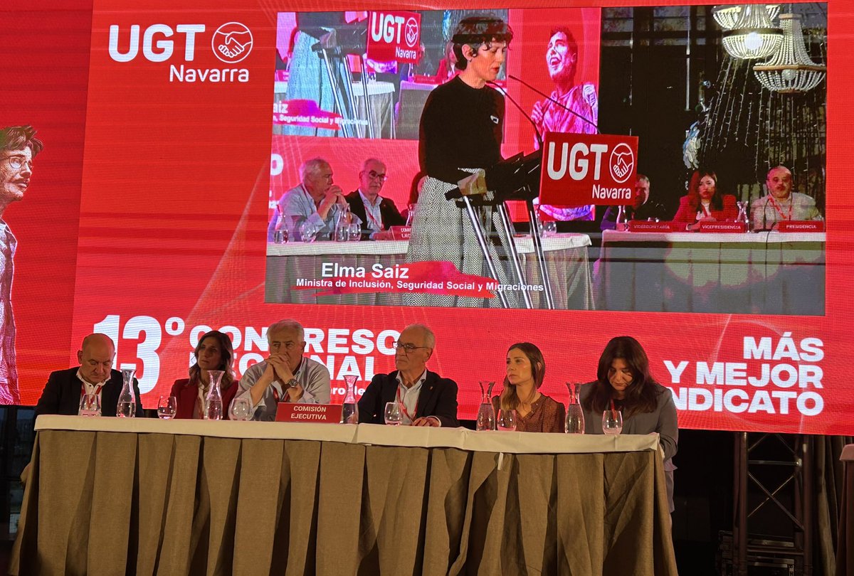 aunzug's tweet photo. Mi enhorabuena y felicitación a la nueva dirección de @ugtnavarra #masymejorsindicato #avances #empleo #derechos #concertacion #progreso #trabajadores https://t.co/64U1Xqc98A