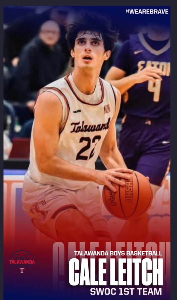 Congratulations Cale Leitch SWOC 1st team