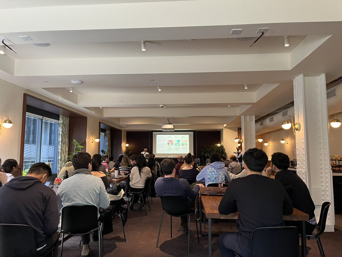 Standing room only for our lunch and learn with <a href="/OpenAI/">OpenAI</a>. <a href="/Company/">Company Ventures</a> crew is cranking.