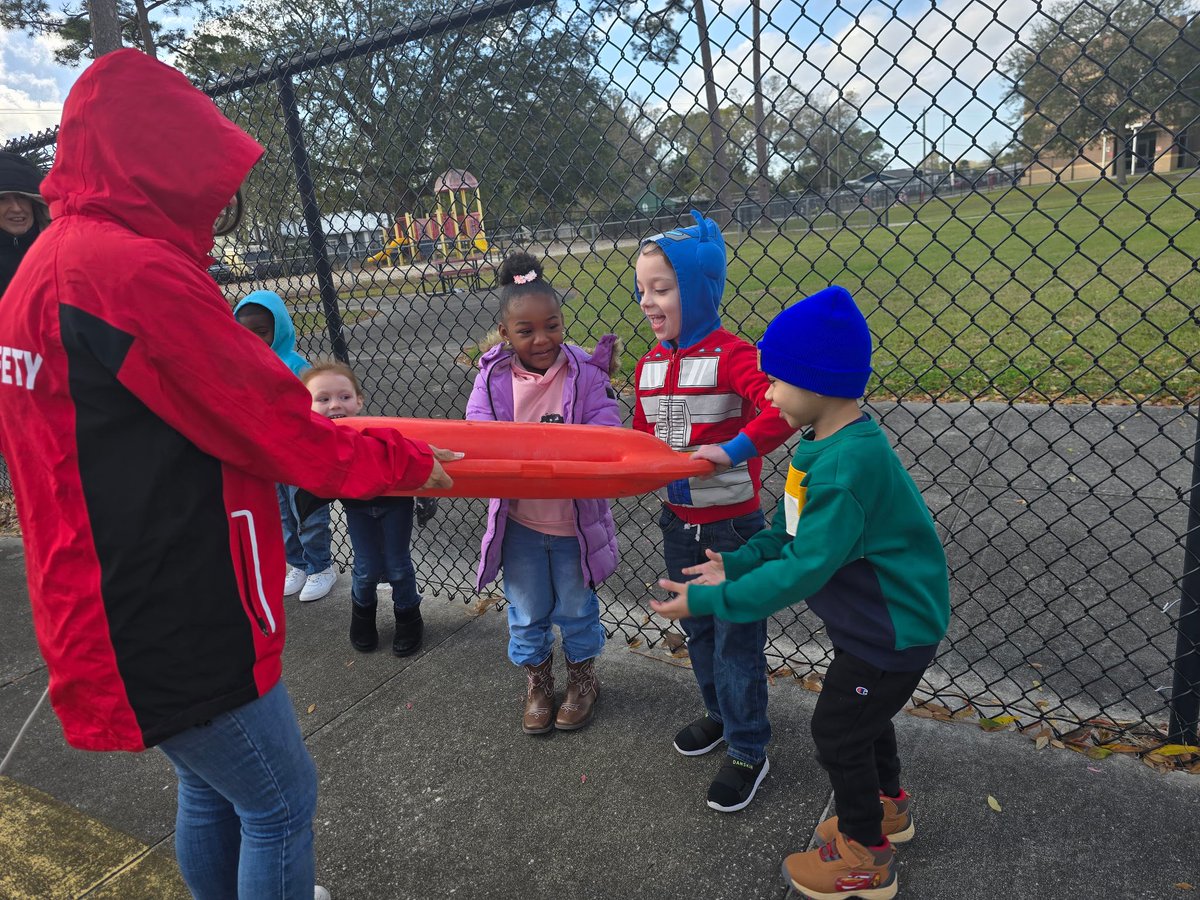 Thank you <a href="/HollyHillPolice/">Holly Hill Police</a> and Volusia County Ocean Rescue for coming out and sharing with our VPK students.