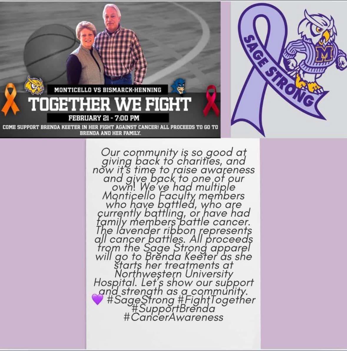Its the last home game of the season
Join us for Senior Night as we honor 12 exceptional student-athletes! Tonight, we’ll also be raising funds for one of our own, Brenda Keeter. The MHS pep club will present a check to Kirby Medical for all the money raised during the Orange Out