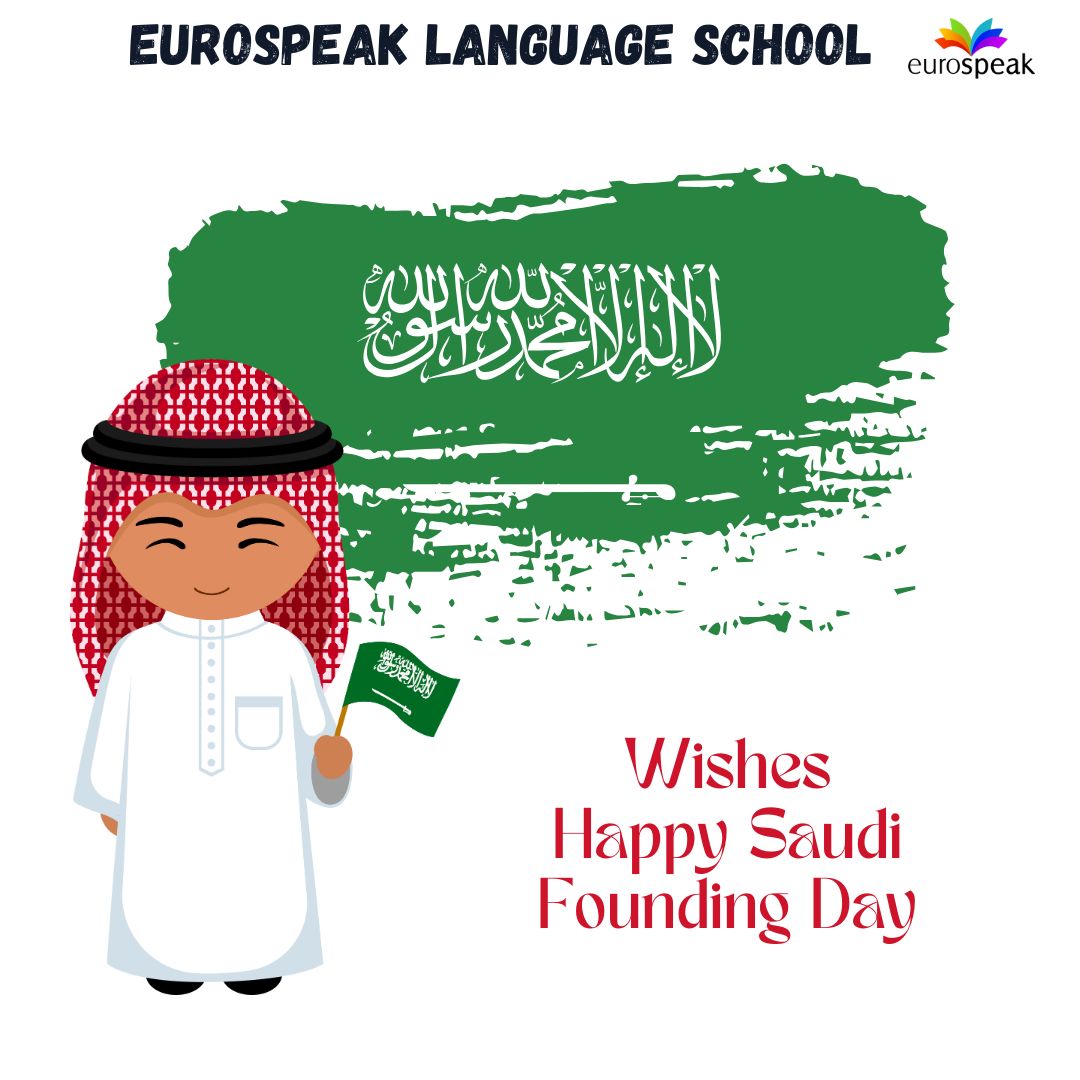 eurospeakschool's tweet image. 🇸🇦 Happy Saudi Founding Day! 

We extend our warmest wishes to all our students and partners on this special occasion of Saudi Founding Day! 🇸🇦 May this day be filled with joy, pride, and celebration.

#SaudiFoundingDay #CelebratingHistory #UnityAndPride #BestWishes