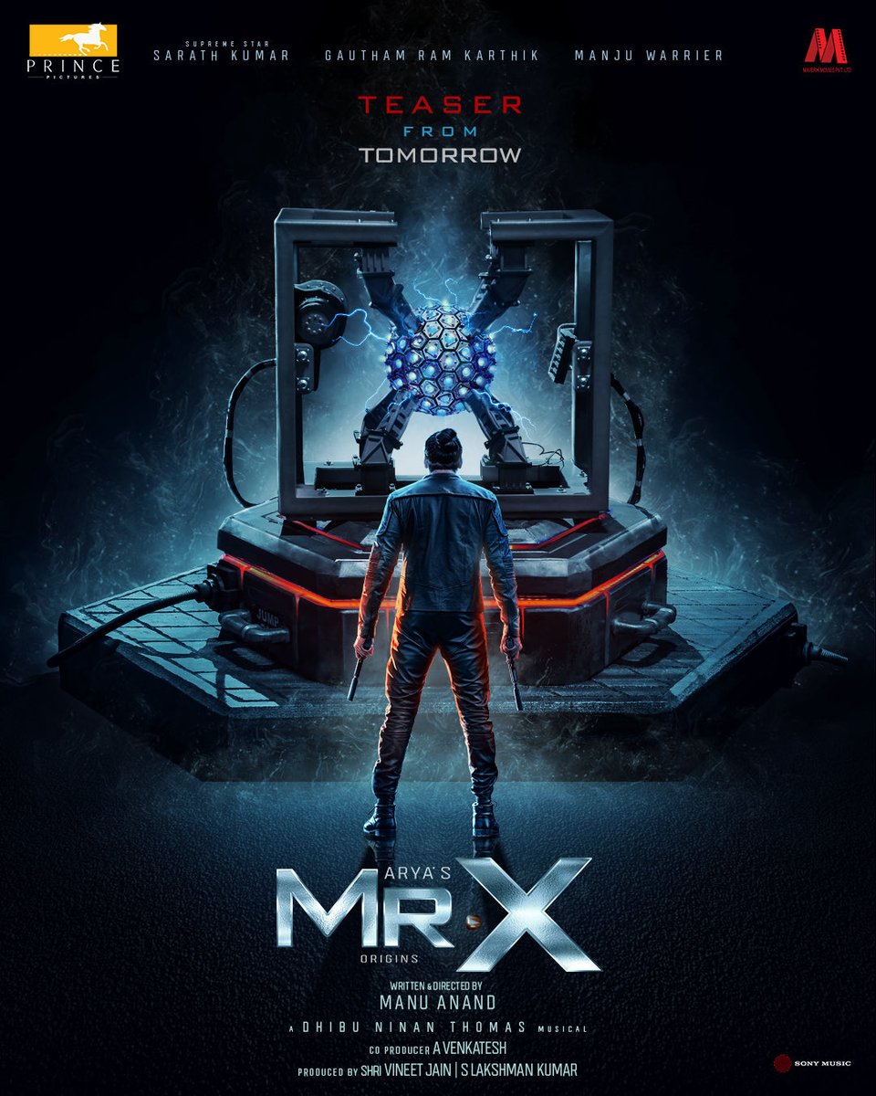 silva stunt (@silvastunt) on Twitter photo #MrX - Teaser from TOMORROW!
<a href="/Prince_Pictures/">Prince Pictures</a> <a href="/arya_offl/">Arya</a> <a href="/Gautham_Karthik/">Gautham Ram Karthik</a> <a href="/itsmanuanand/">Manu Anand</a> <a href="/realsarathkumar/">R Sarath Kumar</a> <a href="/ManjuWarrier4/">Manju Warrier</a> <a href="/AnaghaOfficial/">Anagha</a> <a href="/raizawilson/">Raiza</a> @athulyaofficial@vincentcinema @praveennowactor <a href="/rajeevan69/">Rajeevan Nambiar</a> <a href="/editor_prasanna/">Prasanna.G.K</a> <a href="/itshravanthi/">Shravanthi Sainath</a> <a href="/sidhuwrites/">Siddarth Srinivas</a> #MrX - Teaser from TOMORROW!
<a href="/Prince_Pictures/">Prince Pictures</a> <a href="/arya_offl/">Arya</a> <a href="/Gautham_Karthik/">Gautham Ram Karthik</a> <a href="/itsmanuanand/">Manu Anand</a> <a href="/realsarathkumar/">R Sarath Kumar</a> <a href="/ManjuWarrier4/">Manju Warrier</a> <a href="/AnaghaOfficial/">Anagha</a> <a href="/raizawilson/">Raiza</a> @athulyaofficial@vincentcinema @praveennowactor <a href="/rajeevan69/">Rajeevan Nambiar</a> <a href="/editor_prasanna/">Prasanna.G.K</a> <a href="/itshravanthi/">Shravanthi Sainath</a> <a href="/sidhuwrites/">Siddarth Srinivas</a>