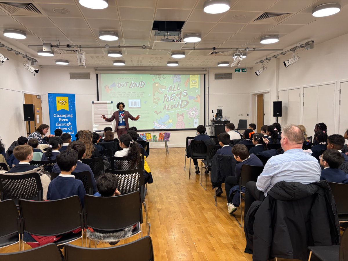 Christ Church CE Primary Newcastle (@christchurchp) on Twitter photo Y3 and 4 had a great time <a href="/ToonLibraries/">Newcastle Libraries</a> today for a World Book Day celebration with Joseph Coelho, Amanda Quartey and <a href="/7Stories/">Seven Stories</a>. The children enjoyed a poetry workshop with Joseph, an illustration lesson with Amanda, a craft session and a free #WorldBookDay book to take home. Y3 and 4 had a great time <a href="/ToonLibraries/">Newcastle Libraries</a> today for a World Book Day celebration with Joseph Coelho, Amanda Quartey and <a href="/7Stories/">Seven Stories</a>. The children enjoyed a poetry workshop with Joseph, an illustration lesson with Amanda, a craft session and a free #WorldBookDay book to take home.