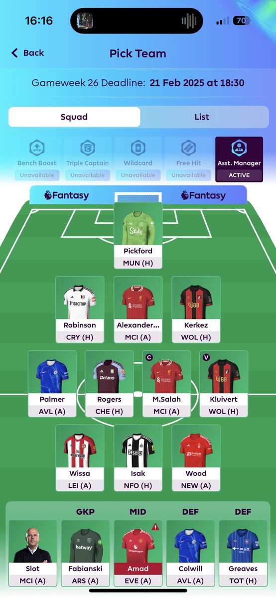 Juxn1_'s tweet photo. @thefplbois 1.8m bank and 1 free transfer. Ideas? Thank you https://t.co/hjdNMIrdzD
