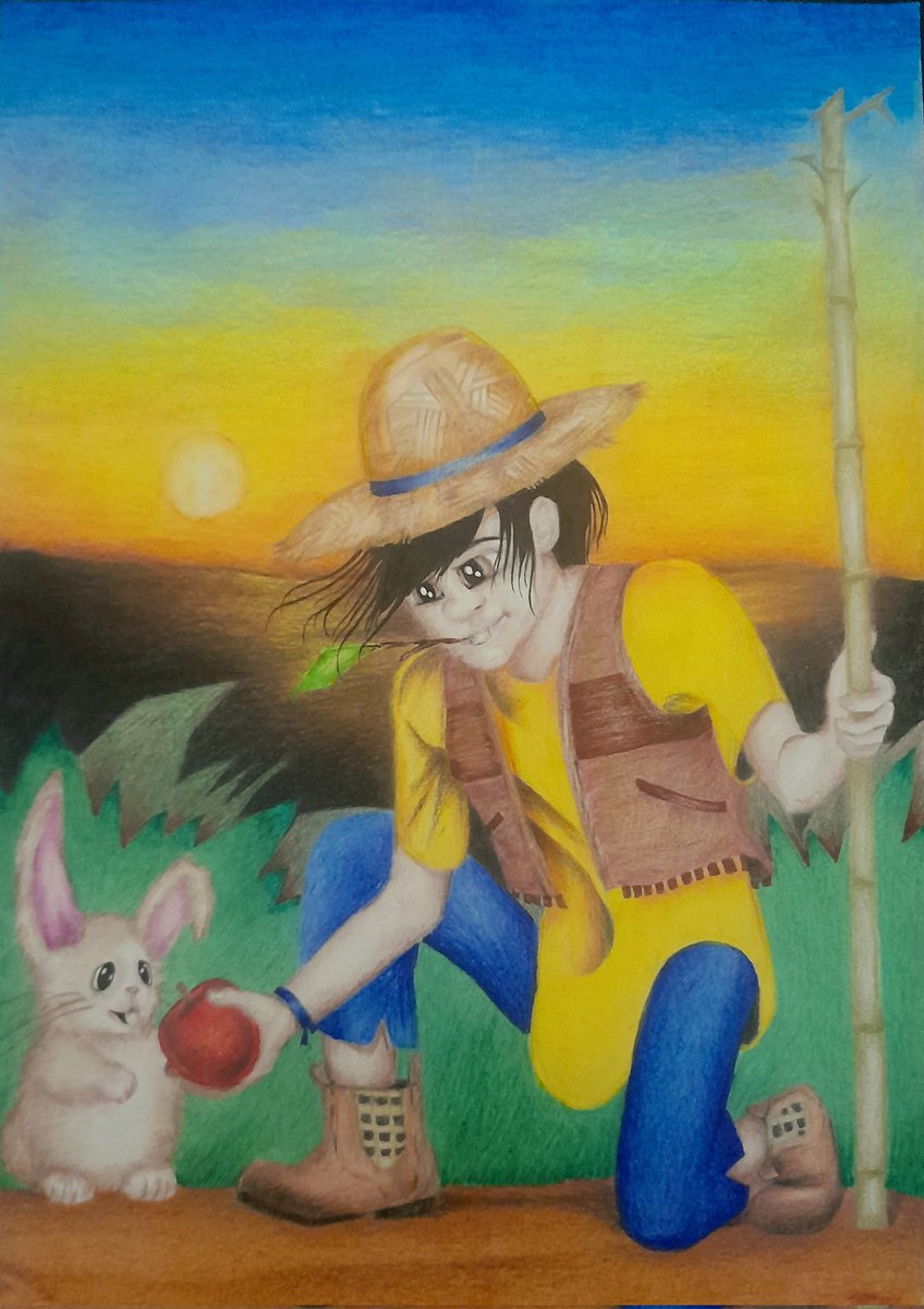 - Chico Bento e as maravilhas da vida na roça.
-Chico Bento and the wonderful life in the countryside.
#desenhos #chicobento #art #draw #dibujos #commissions #fanart #encomendas #desenhista #fabercastell #pentell #drawing