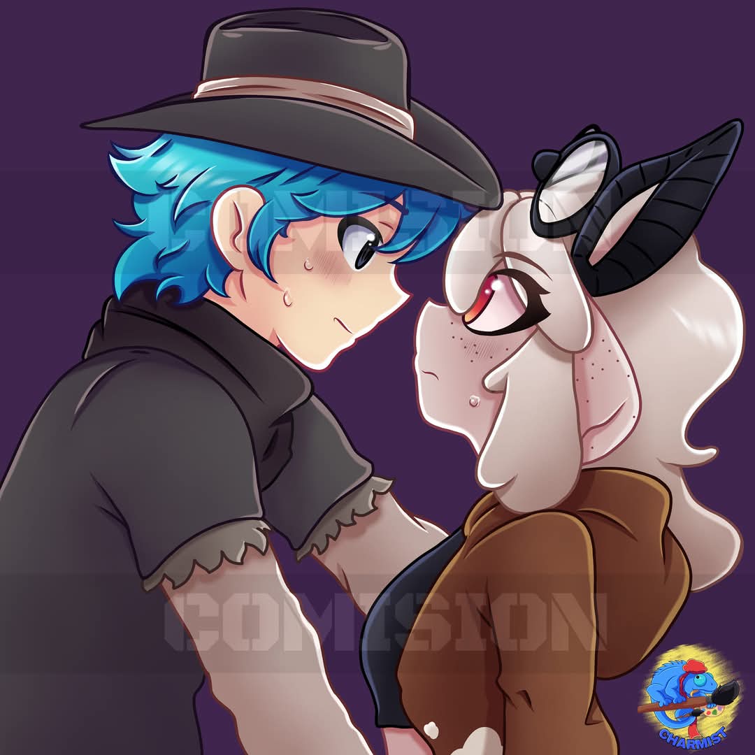 Charmist2004's tweet photo. A commission with a lot of tension 👀🔥 I loved working on this scene, the characters have an incredible dynamic

#DigitalArt #Commission #Illustration #CharacterArt #FurryArt #AnimeStyle #ArtCommunity #CharmistArt #commissionsopen #draw #digitalpainting https://t.co/ZUMF76fLbs