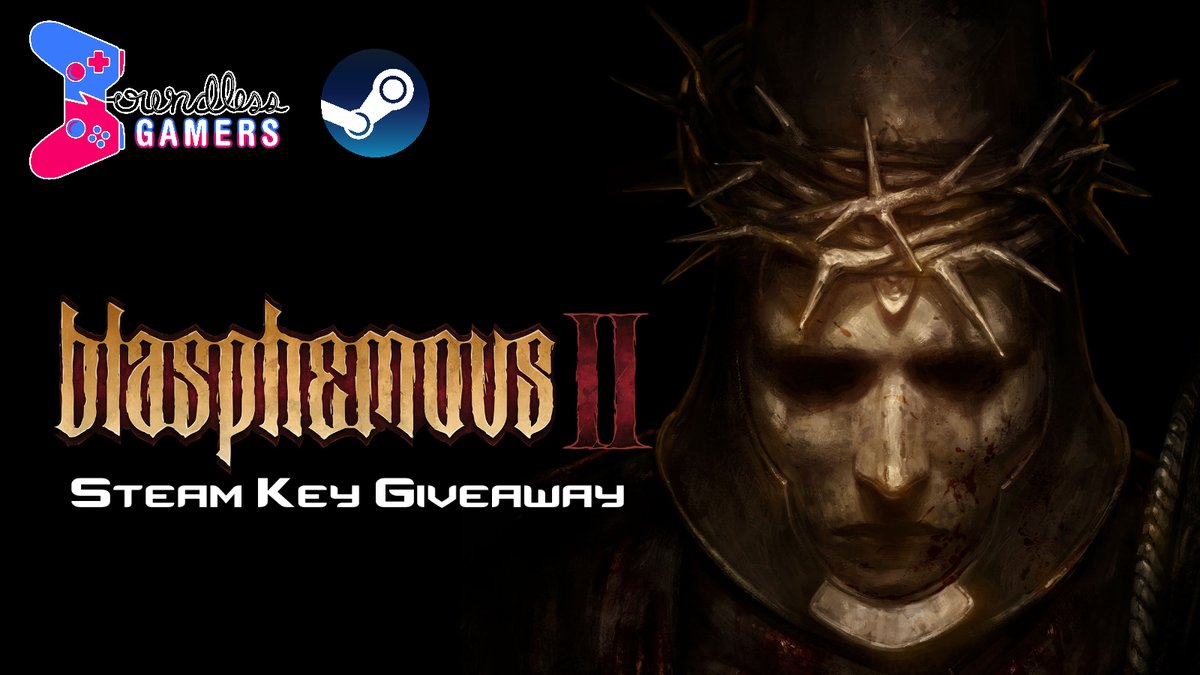 It’s Giveaway Time!

Today, we’re giving someone the chance to win a copy of Blasphemous II. An incredible Soulslike/Metroidvania! With a 91% rating on Steam from over 10,000 reviews and an 83 on Metacritic, it’s a must-play. Haven’t tried it yet? Here’s your shot to own a copy!