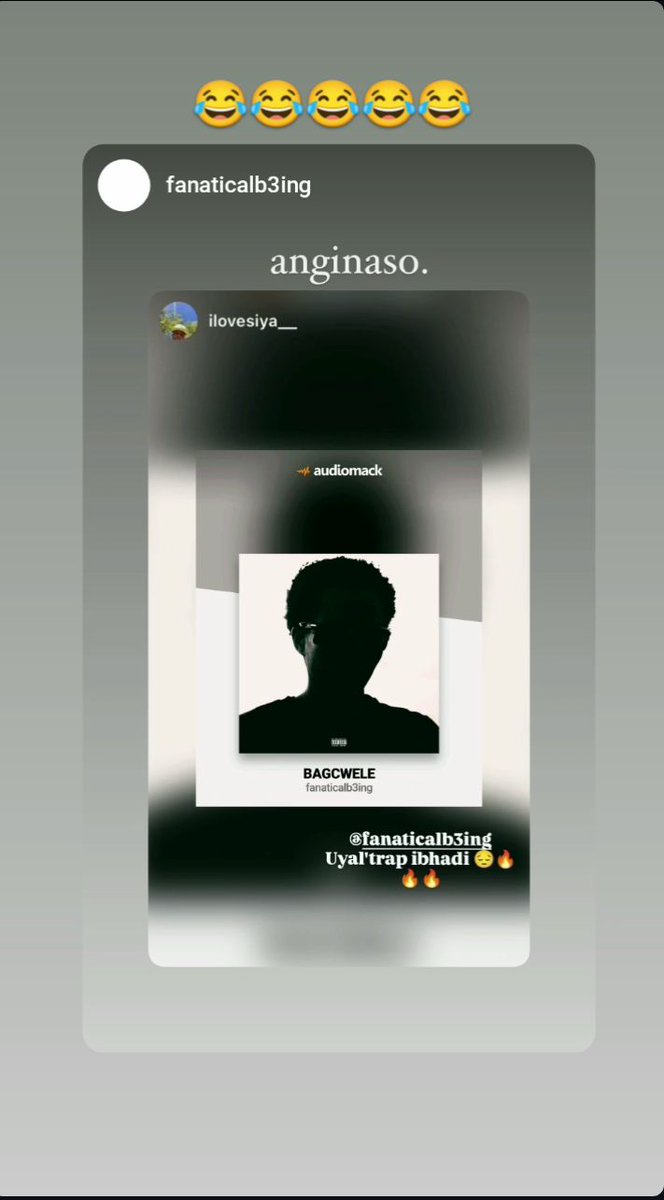 asikho nje isikhathi so bhishi 😂😂😂
@fana