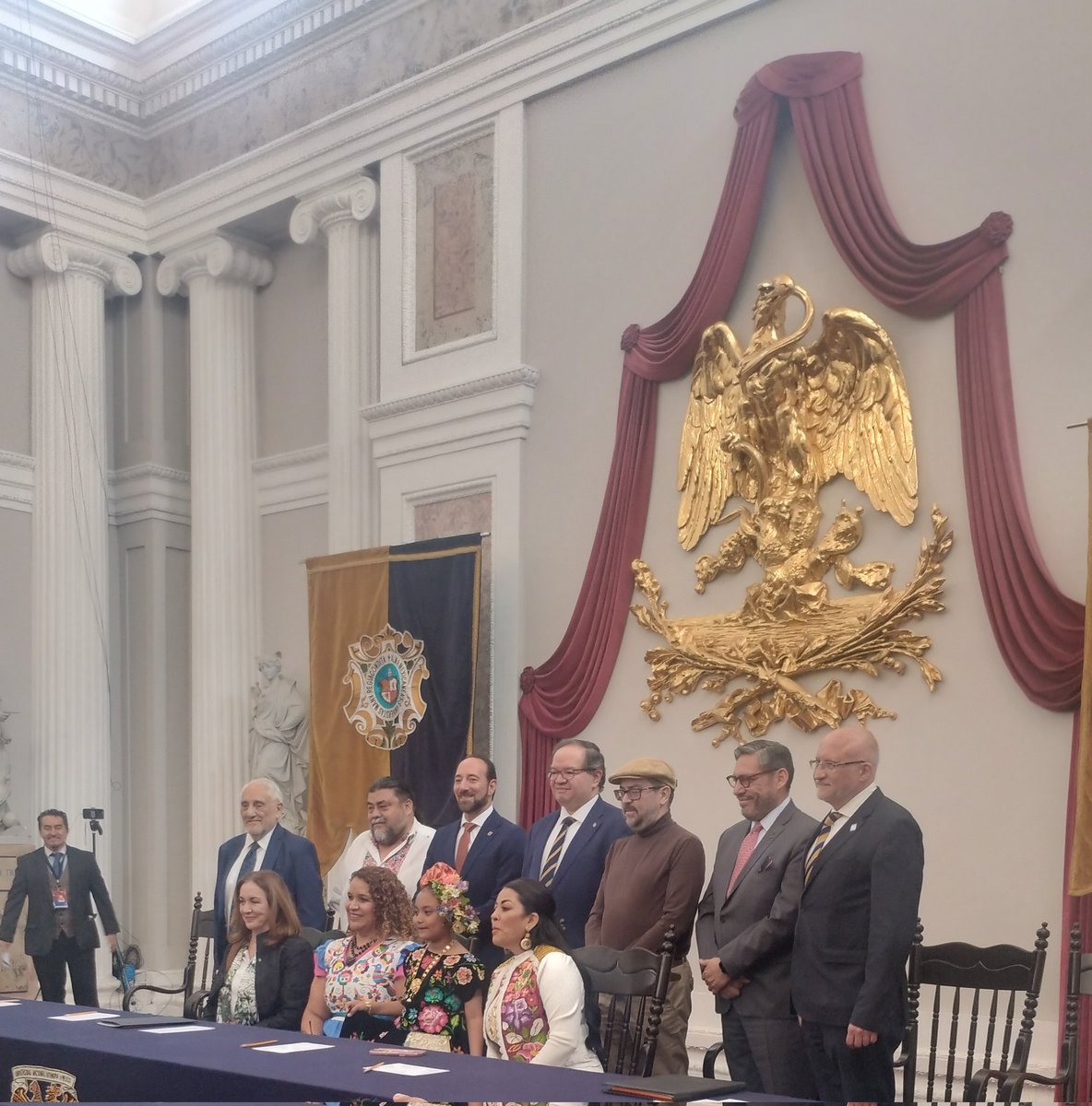 ¡Se da por inaugurada la 46ª edición de la Feria Internacional del Libro del Palacio de Minería! 📚