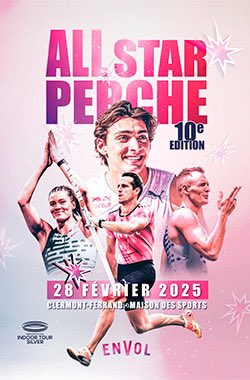 Olivier Bianchi (@olivierbianchi1) on Twitter photo 🏟️ Dans une semaine, l’élite de la perche mondiale sera de nouveau à #ClermontFerrand pour le All Star Perche, 10ème édition !
🏃 Rendez-vous vendredi 28 février à la Maison des Sports pour cet événement incontournable !
👉 allstarperche.net
<a href="/airlavillenie/">Renaud LAVILLENIE OLY</a> <a href="/AllStarPerche/">All Star Perche by SCC</a> 🏟️ Dans une semaine, l’élite de la perche mondiale sera de nouveau à #ClermontFerrand pour le All Star Perche, 10ème édition !
🏃 Rendez-vous vendredi 28 février à la Maison des Sports pour cet événement incontournable !
👉 allstarperche.net
<a href="/airlavillenie/">Renaud LAVILLENIE OLY</a> <a href="/AllStarPerche/">All Star Perche by SCC</a>