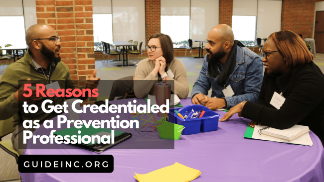 guidegti's tweet photo. Pursuing your PCCG #prevention credentials in #Georgia has tons of benefits! Getting credentialed offers many opportunities for learning, networking and career growth. Learn more: https://t.co/lN1JWgOmSx. https://t.co/Z3FrDqv5F5