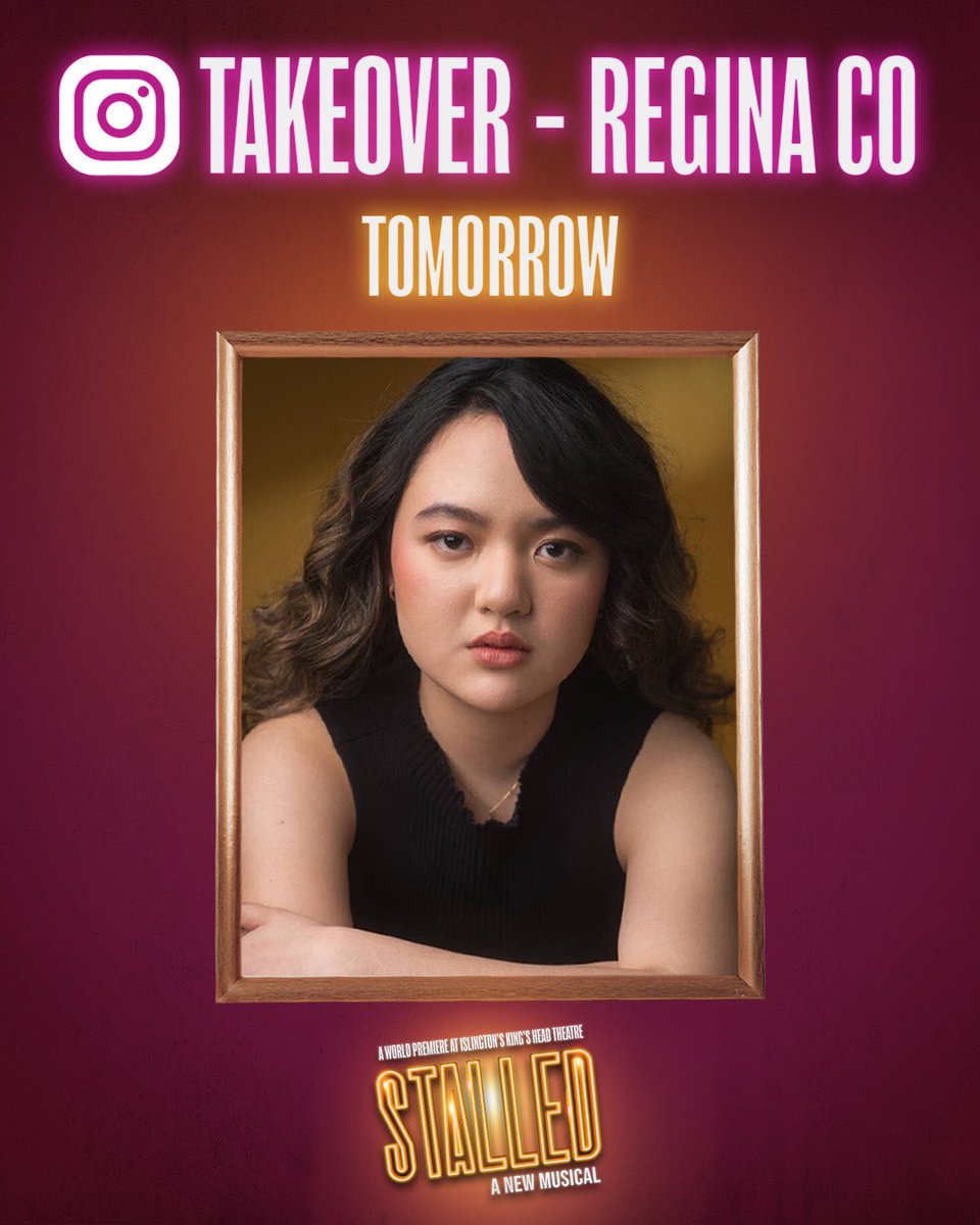stalledmusical's tweet photo. We're opening up the Stalls! Regina Co, playing Krystal, will be taking over the #StalledMusical IG this Saturday! 

Keep your eyes peeled for exclusive BTS and let us know what you want to see🌟 https://t.co/nN5y2Np8xO